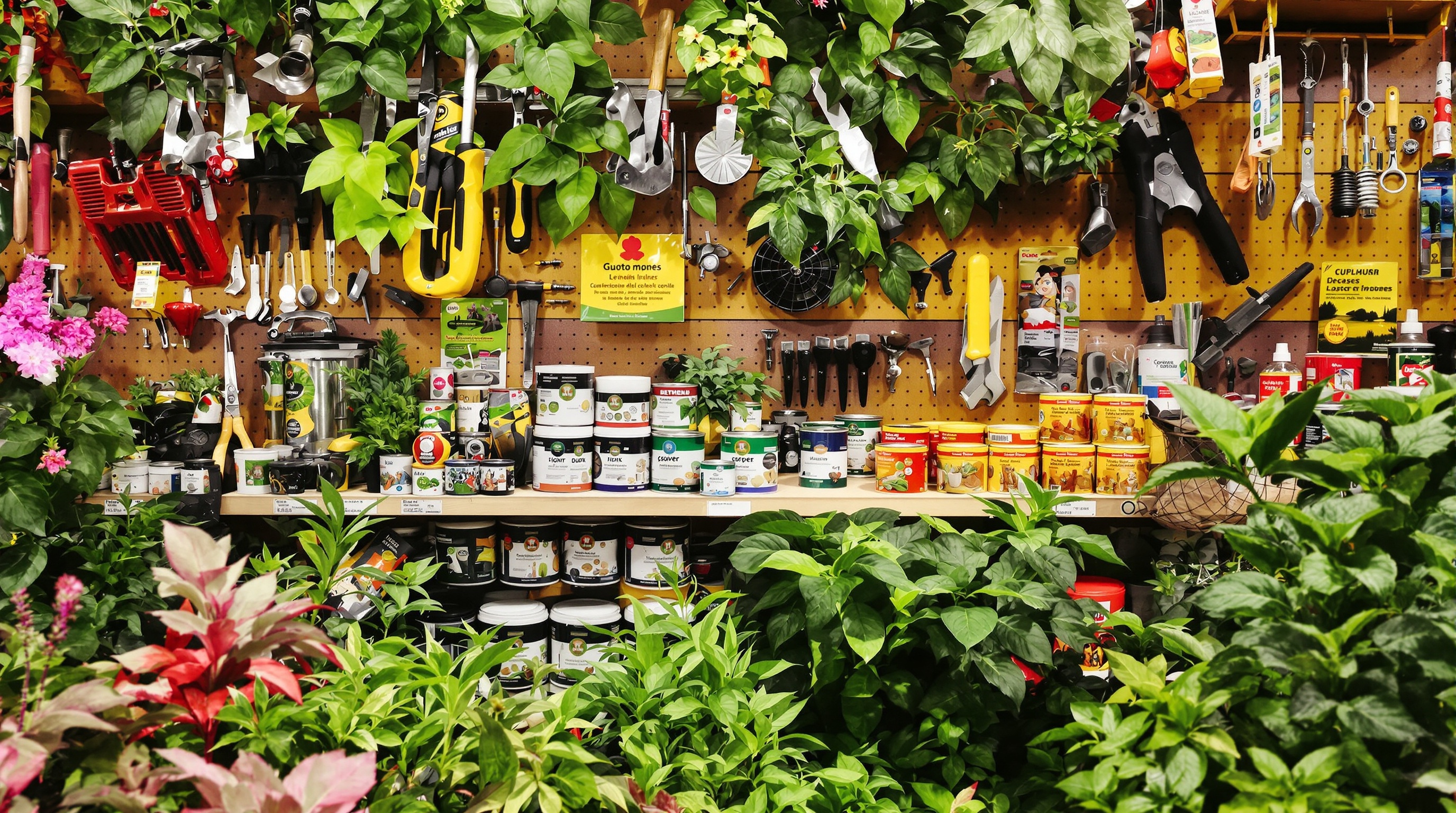 Alternative futée bricolage dimanche en jardinerie