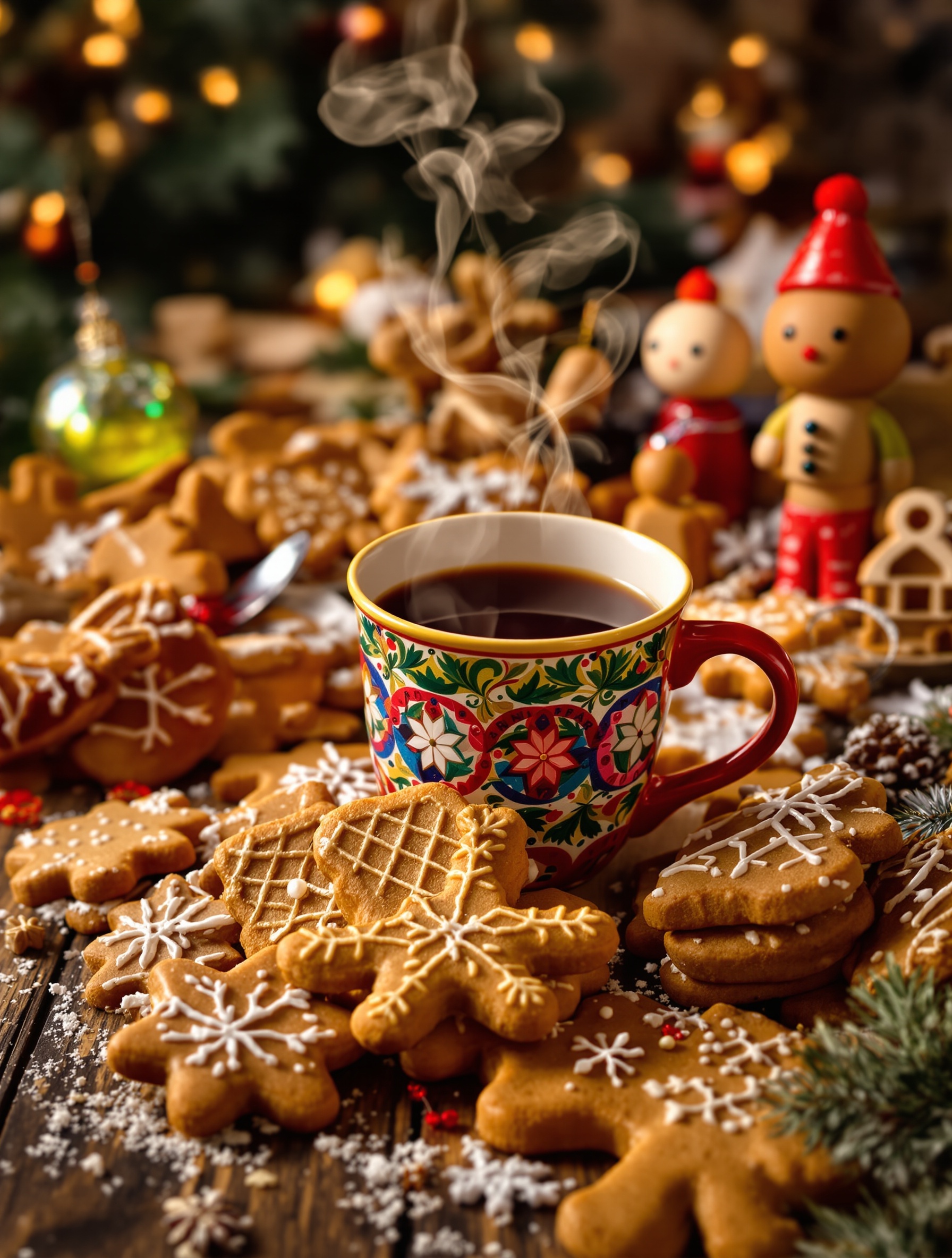 Bredele, manele décorés, vin chaud et artisanat alsacien – marché de Noël