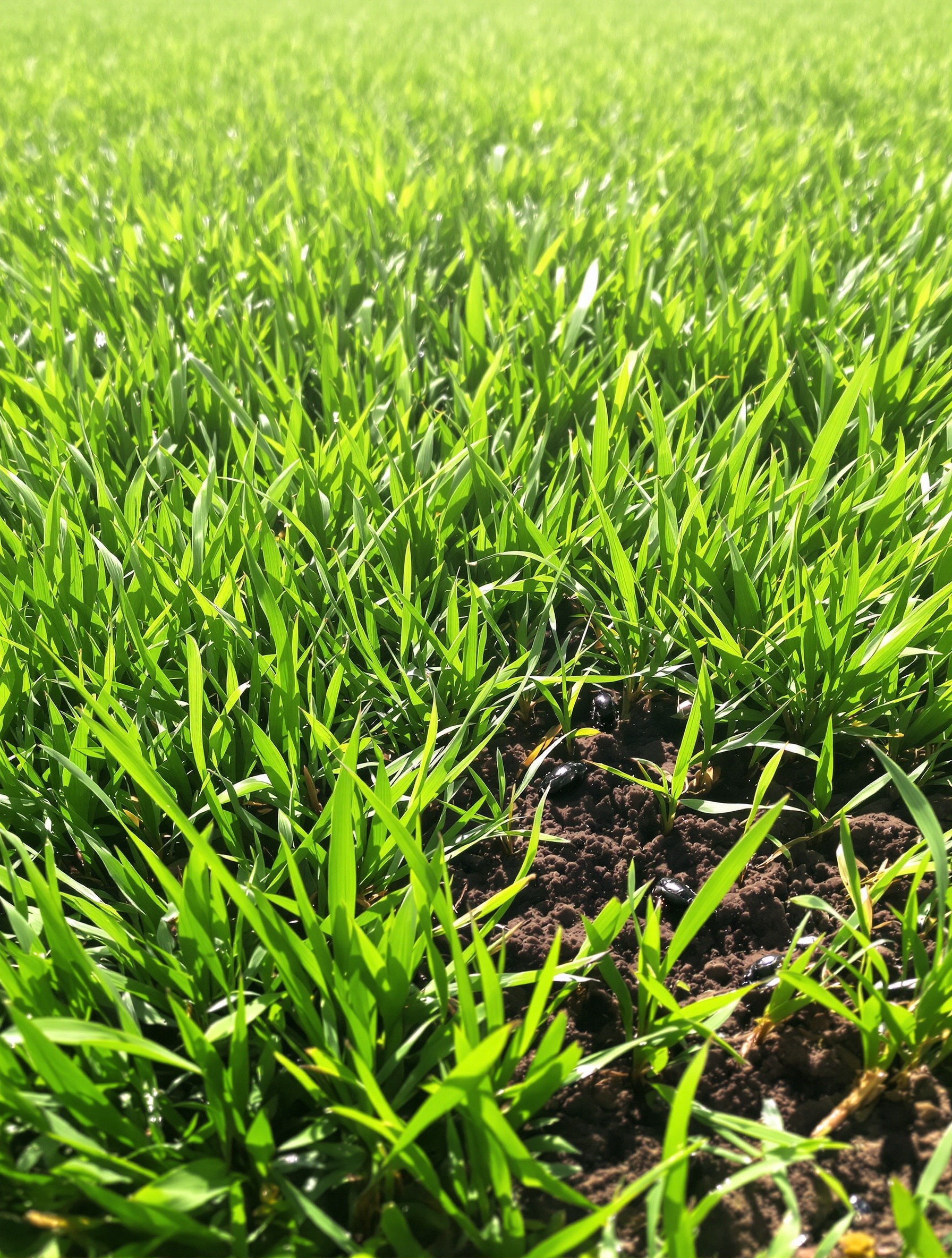 Gazon ultra-court comme tapis rouge pour la ponte des hannetons noirs