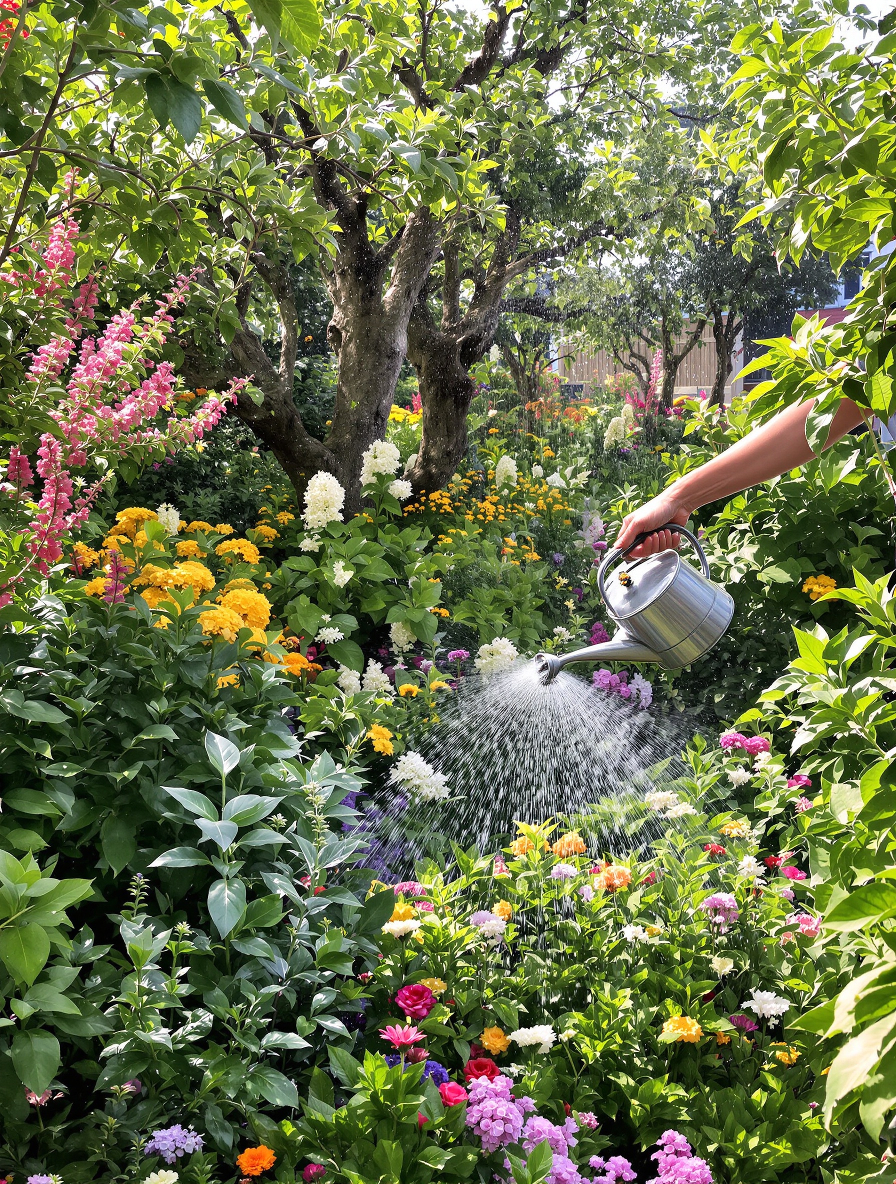 entretien artistique plantes vivaces arrosage taille division mellifères