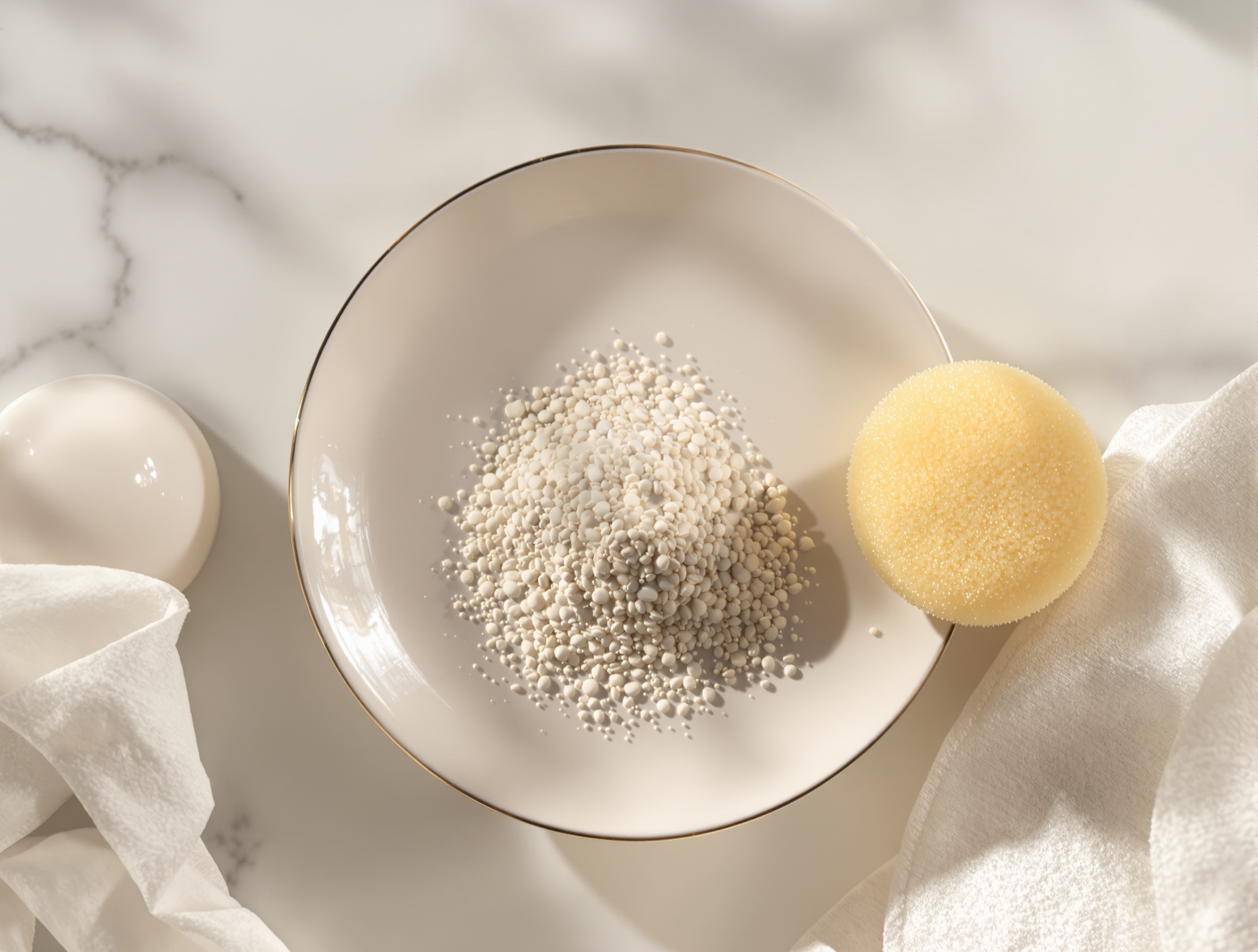 Terre de Sommières éponge magique nettoyage plafond peinture fragile