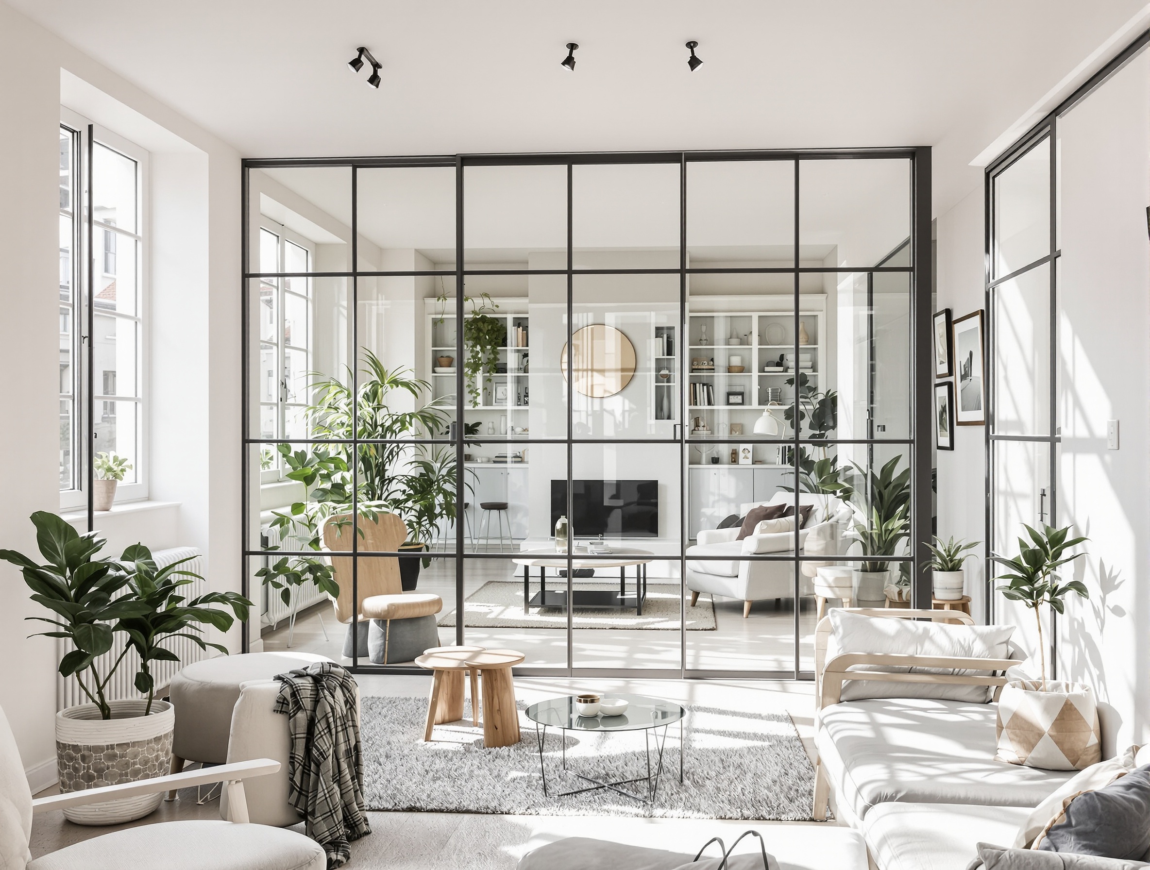 Verrière petite pièce lumière espace